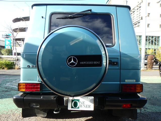 Ｇクラス Ｇ３２０ショートボディ　ディーラー車　希少色ベリルメタリック（18枚目）