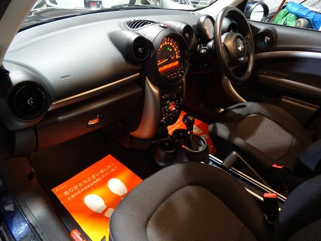 クーパーD クロスオーバー 後期型 ディーゼルモデル blackスタイリングPKG バイキセノン コスミックブルー ブラックルーフ 純正17AW ブリジストンタイヤ AUX プッシュスタート ドライブレコーダー ディーラー整備(47枚目)