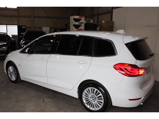 ２シリーズ ２１８ｄグランツアラー　ラグジュアリー　禁煙　アルピンホワイト　アドバンスドアクティブＰＫＧ　アルピンホワイト　ＡＣＣ　衝突軽減　レーンＡ　ＬＥＤライト　黒革　ナビ地デジＢカメラ　Ｂｌｕｅｔｏｏｔｈ　電動バックドア　純正１７ＡＷ　整備記録（5枚目）