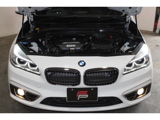 ２シリーズ ２１８ｄグランツアラー　ラグジュアリー　禁煙　アルピンホワイト　アドバンスドアクティブＰＫＧ　アルピンホワイト　ＡＣＣ　衝突軽減　レーンＡ　ＬＥＤライト　黒革　ナビ地デジＢカメラ　Ｂｌｕｅｔｏｏｔｈ　電動バックドア　純正１７ＡＷ　整備記録（20枚目）