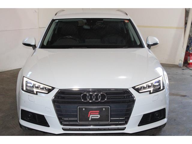 Ａ４アバント ２．０ＴＦＳＩ　ワンオーナー禁煙　新品コンプリート　ＡＣＣ　衝突軽減　レーンＡ　サイドＡ　バーチャルＣ　黒革　マトリクスＬＥＤ　ＣＡＲＰＬＡＹ　ナビ地デジＢカメラ　ＲＳタイプ新品１９ＡＷ　新品タイヤ　新品サスキット（7枚目）