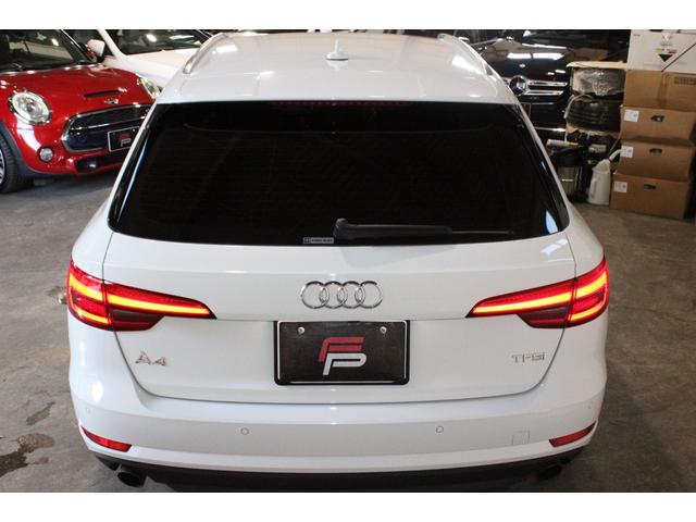 Ａ４アバント ２．０ＴＦＳＩ　ワンオーナー禁煙　新品コンプリート　ＡＣＣ　衝突軽減　レーンＡ　サイドＡ　バーチャルＣ　黒革　マトリクスＬＥＤ　ＣＡＲＰＬＡＹ　ナビ地デジＢカメラ　ＲＳタイプ新品１９ＡＷ　新品タイヤ　新品サスキット（8枚目）
