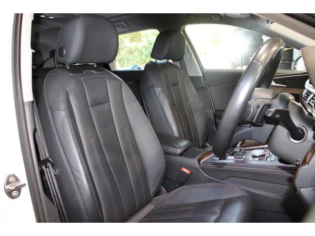 Ａ４アバント ２．０ＴＦＳＩ　ワンオーナー禁煙　新品コンプリート　ＡＣＣ　衝突軽減　レーンＡ　サイドＡ　バーチャルＣ　黒革　マトリクスＬＥＤ　ＣＡＲＰＬＡＹ　ナビ地デジＢカメラ　ＲＳタイプ新品１９ＡＷ　新品タイヤ　新品サスキット（15枚目）