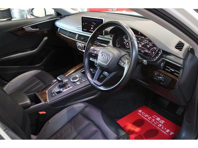 Ａ４アバント ２．０ＴＦＳＩ　ワンオーナー禁煙　新品コンプリート　ＡＣＣ　衝突軽減　レーンＡ　サイドＡ　バーチャルＣ　黒革　マトリクスＬＥＤ　ＣＡＲＰＬＡＹ　ナビ地デジＢカメラ　ＲＳタイプ新品１９ＡＷ　新品タイヤ　新品サスキット（28枚目）