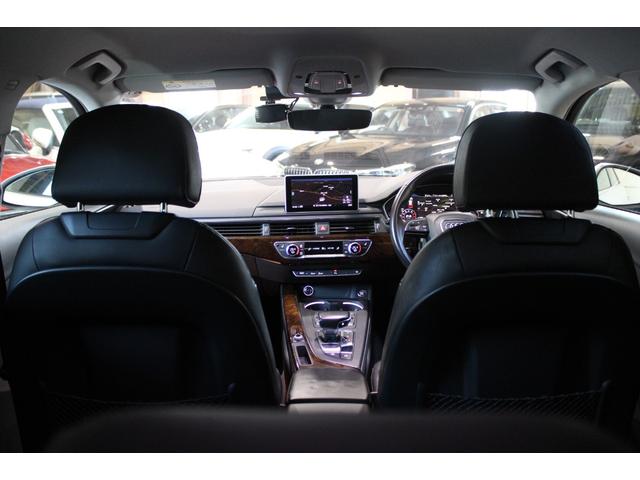 Ａ４アバント ２．０ＴＦＳＩ　ワンオーナー禁煙　新品コンプリート　ＡＣＣ　衝突軽減　レーンＡ　サイドＡ　バーチャルＣ　黒革　マトリクスＬＥＤ　ＣＡＲＰＬＡＹ　ナビ地デジＢカメラ　ＲＳタイプ新品１９ＡＷ　新品タイヤ　新品サスキット（39枚目）