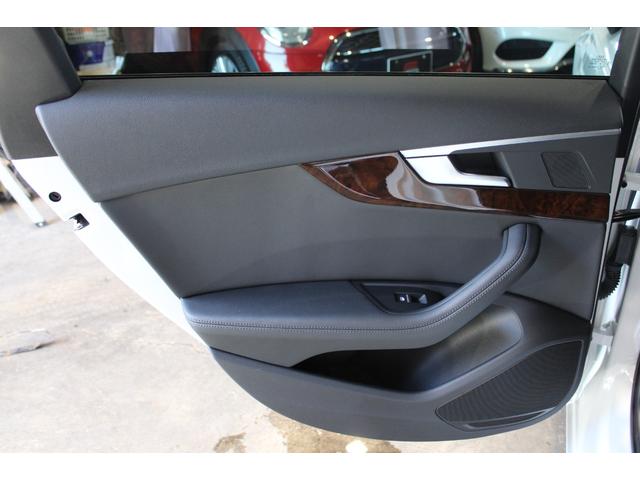 Ａ４アバント ２．０ＴＦＳＩ　ワンオーナー禁煙　新品コンプリート　ＡＣＣ　衝突軽減　レーンＡ　サイドＡ　バーチャルＣ　黒革　マトリクスＬＥＤ　ＣＡＲＰＬＡＹ　ナビ地デジＢカメラ　ＲＳタイプ新品１９ＡＷ　新品タイヤ　新品サスキット（41枚目）