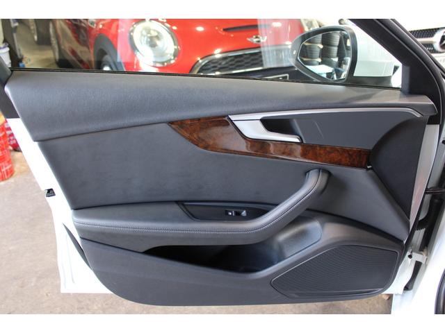 Ａ４アバント ２．０ＴＦＳＩ　ワンオーナー禁煙　新品コンプリート　ＡＣＣ　衝突軽減　レーンＡ　サイドＡ　バーチャルＣ　黒革　マトリクスＬＥＤ　ＣＡＲＰＬＡＹ　ナビ地デジＢカメラ　ＲＳタイプ新品１９ＡＷ　新品タイヤ　新品サスキット（48枚目）