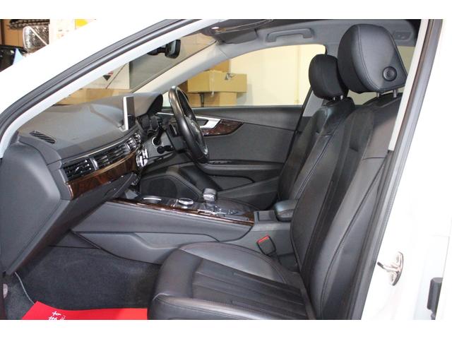 Ａ４アバント ２．０ＴＦＳＩ　ワンオーナー禁煙　新品コンプリート　ＡＣＣ　衝突軽減　レーンＡ　サイドＡ　バーチャルＣ　黒革　マトリクスＬＥＤ　ＣＡＲＰＬＡＹ　ナビ地デジＢカメラ　ＲＳタイプ新品１９ＡＷ　新品タイヤ　新品サスキット（51枚目）
