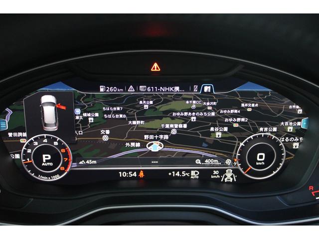 Ａ４アバント ２．０ＴＦＳＩ　ワンオーナー禁煙　新品コンプリート　ＡＣＣ　衝突軽減　レーンＡ　サイドＡ　バーチャルＣ　黒革　マトリクスＬＥＤ　ＣＡＲＰＬＡＹ　ナビ地デジＢカメラ　ＲＳタイプ新品１９ＡＷ　新品タイヤ　新品サスキット（73枚目）
