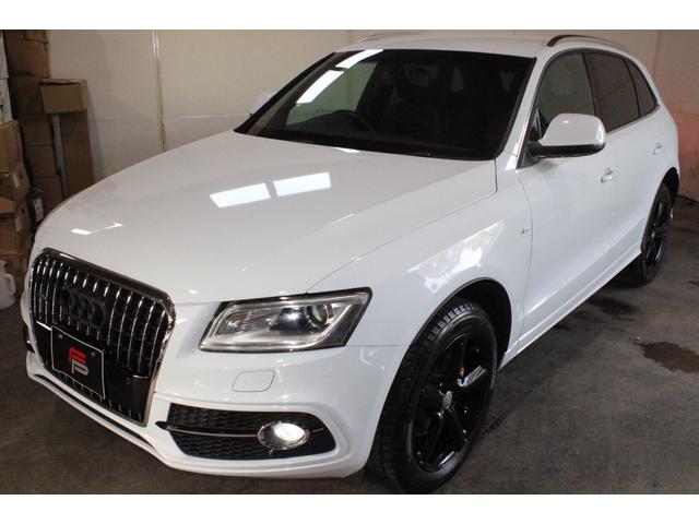 Q5 2.0TFSIクワトロ Sラインパッケージ 後期型 禁煙 グレイシアホワイト MMIナビ地デジBカメラ サイドカメラ クルコン Sライン専用エクステリア インテリア キャリパーペイント 電動バックドア 純正19AW ディーラー整備(10枚目)