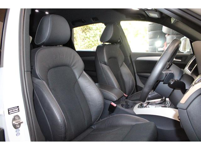 Q5 2.0TFSIクワトロ Sラインパッケージ 後期型 禁煙 グレイシアホワイト MMIナビ地デジBカメラ サイドカメラ クルコン Sライン専用エクステリア インテリア キャリパーペイント 電動バックドア 純正19AW ディーラー整備(15枚目)