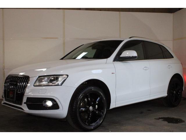 Q5 2.0TFSIクワトロ Sラインパッケージ 後期型 禁煙 グレイシアホワイト MMIナビ地デジBカメラ サイドカメラ クルコン Sライン専用エクステリア インテリア キャリパーペイント 電動バックドア 純正19AW ディーラー整備(19枚目)