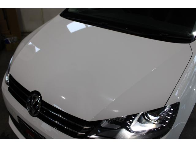 シャラン ＴＳＩ　ハイラインブルーモーションテクノロジー　禁煙　新品天張り張替済　キャンディホワイト　純正ナビ地デジＢカメラ　Ｂｌｕｅｔｏｏｔｈ　パドルシフト　クルコン　ハイライン専用インテリア　シートヒーター　電動バックドア　ディーラー整備記録簿８枚（61枚目）