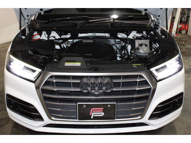 Q5 2.0TFSIクワトロ 1stエディション ワンオーナー禁煙 250台限定 黒革 バーチャルC 純正ナビ地デジBカメラ CARPLAY Audiプレセンス ACC 衝突軽減 サイドA RSタイプ新品20AW 新品ダンロップタイヤ ディーラー整備(20枚目)