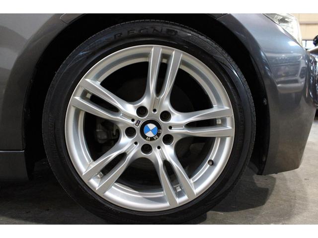 3シリーズ 320i Mスポーツ ワンオーナー禁煙 ミネラルグレー HDDナビBカメラ Bluetooth コンフォートA I-STOP パドルシフト Mスポーツ専用インテリア エクステリア 純正18AW ブリジストン ディーラー整備(50枚目)