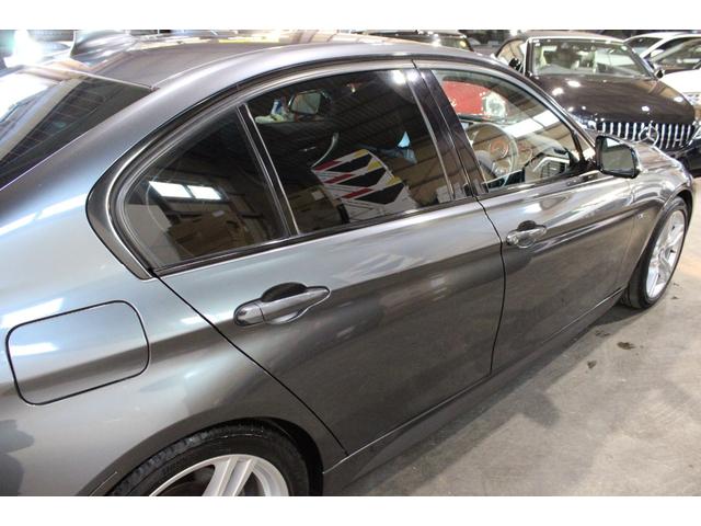 3シリーズ 320i Mスポーツ ワンオーナー禁煙 ミネラルグレー HDDナビBカメラ Bluetooth コンフォートA I-STOP パドルシフト Mスポーツ専用インテリア エクステリア 純正18AW ブリジストン ディーラー整備(63枚目)