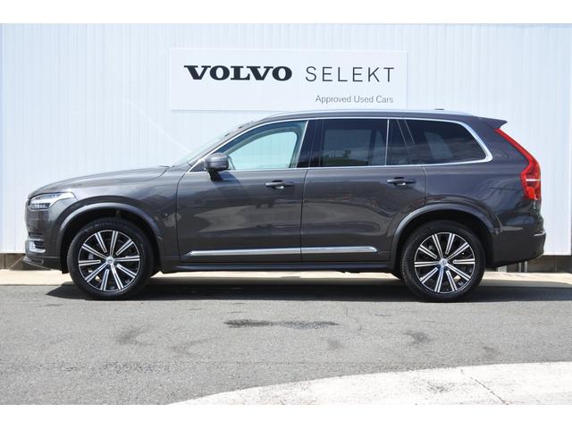 ＸＣ９０ アルティメット　Ｂ６　ＡＷＤ　デモカー使用車　パノラマガラスサンルーフ　ブロンドレザー　ｈａｒｍａｎ／ｋａｒｄｏｎプレミアムサウンド　Ｇｏｏｇｌｅマップ　フロントシートクーラー　シートヒーター　ステアリングヒーター　認定中古車（7枚目）