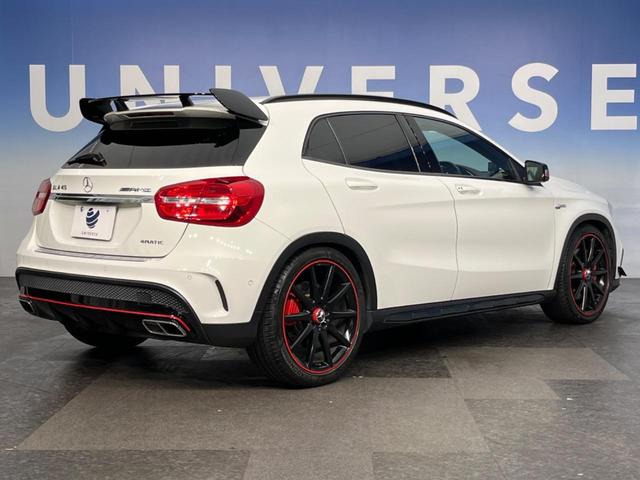 ＧＬＡ４５　ＡＭＧ　４マチック　エディション１　レーダーセーフティＰＫＧ　純正ナビ　ＴＶ　バックカメラ　純正２０インチＡＷ　アルカンターラコンビステア　ブラックウイングリアスポイラー　黒赤レザーシート　シートヒーター　パワーシート　電動リアゲート(49枚目)