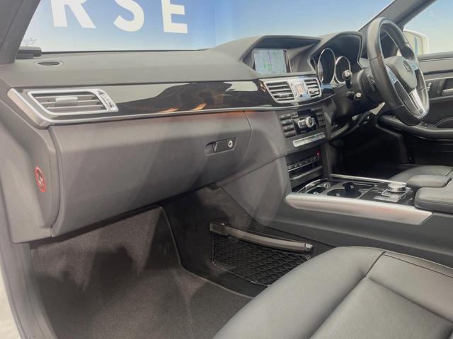 Eクラス E250 アバンギャルド ホワイトステッチ入革シート/シートヒーター レーダーセーフティPKG レーダークルーズコントロール バックカメラ 純正ナビ フルセグTV 18インチ5本スポークAMG製アルミ キーレスゴー ETC(21枚目)