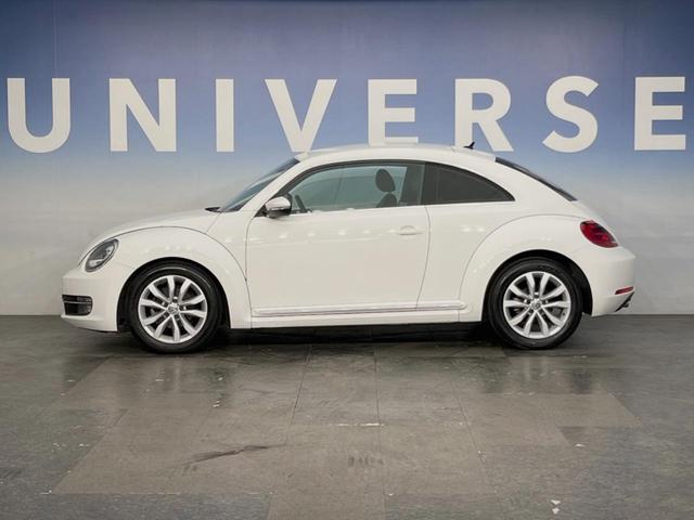 ザ・ビートル デザインレザーパッケージ クルーズコントロール パークディスタンスコントロール カミングホーム/リビングホーム ナビ フルセグTV 前席シートヒーター/ブラック革シート HIDヘッドライト 純正17インチAW パドルシフト(23枚目)