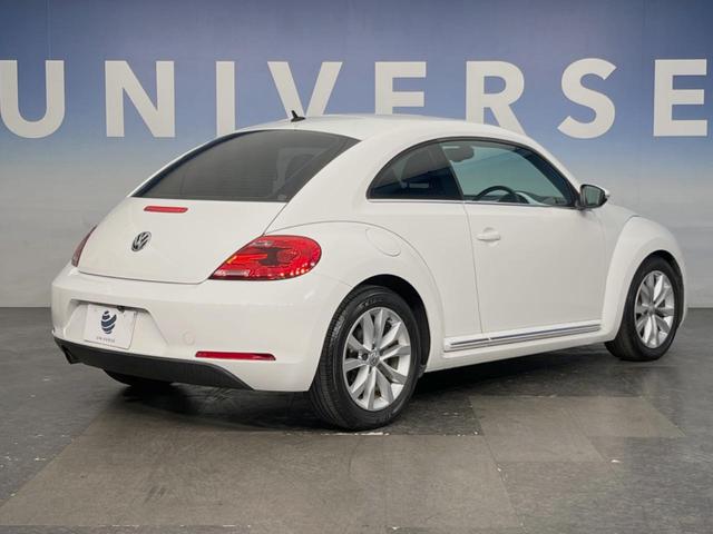 ザ・ビートル デザインレザーパッケージ クルーズコントロール パークディスタンスコントロール カミングホーム/リビングホーム ナビ フルセグTV 前席シートヒーター/ブラック革シート HIDヘッドライト 純正17インチAW パドルシフト(25枚目)