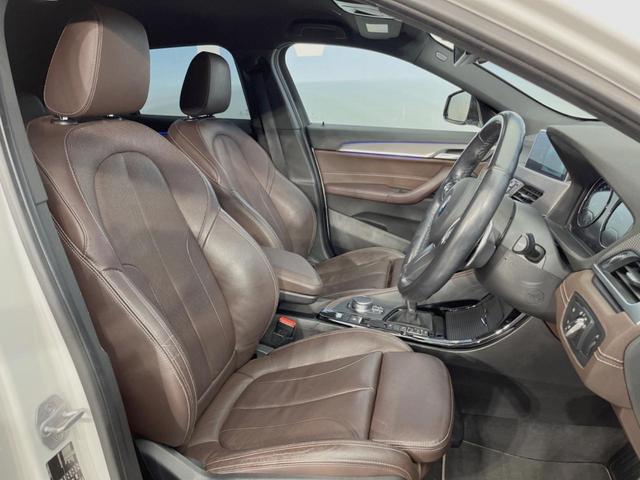 X2 xDrive 20i MスポーツX ハイラインパック ハイラインPKG ドライビングアシスト 電動リアゲート 純正ナビ バックカメラ 純正19インチAW LEDヘッドライト コンフォートアクセス パドルシフト 茶レザーシート パワーシート シートヒーター(11枚目)