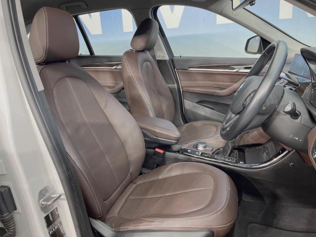 X1 xDrive 20i xライン ハイラインPKG コンフォートPKG オプション19インチアルミ 純正ナビ 衝突軽減システム レーンキープアシスト パワーバックドア 茶革シート 前席パワーシート/シートヒーター LEDヘッドライト(10枚目)