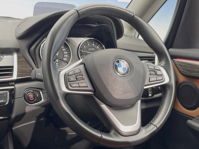 ２シリーズ ２１８ｉグランツアラー　ラグジュアリー　アドバンスドアクティブセーフティ／パーキングサポート／コンフォートＰＫＧ　純正ナビ　バックカメラ　パワーバックドア　茶革シート　前席シートヒーター／パワーシート　純正１７インチＡＷ　ＬＥＤヘッドライト（22枚目）