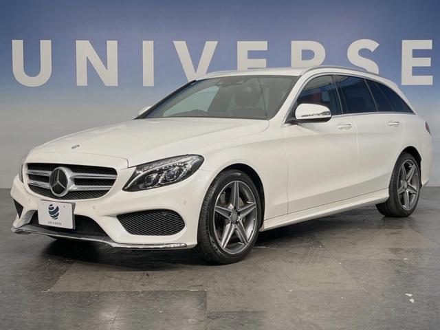 Ｃクラスステーションワゴン Ｃ２００　ステーションワゴン　スポーツ本革仕様　本革仕様　レーダーセーフティＰＫＧ　ＬＥＤヘッドランプ／アダプティブハイビーム　赤革シート　前席シートヒーター　ハンズフリーパワーバックドア　純正ナビ　バックカメラ　フルセグＴＶ　純正１８インチアルミ（15枚目）