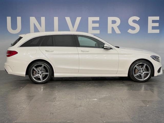 Ｃクラスステーションワゴン Ｃ２００　ステーションワゴン　スポーツ本革仕様　本革仕様　レーダーセーフティＰＫＧ　ＬＥＤヘッドランプ／アダプティブハイビーム　赤革シート　前席シートヒーター　ハンズフリーパワーバックドア　純正ナビ　バックカメラ　フルセグＴＶ　純正１８インチアルミ（17枚目）