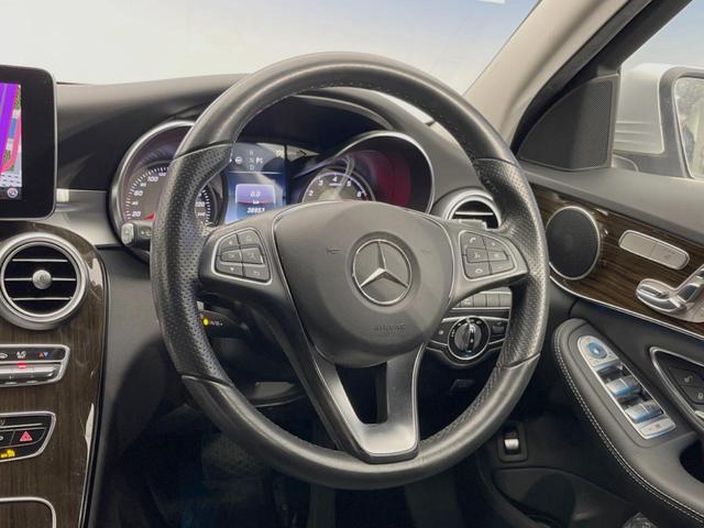 Cクラスステーションワゴン C200ステーションワゴン アバンギャルド レーダーセーフティPKG LEDヘッドランプ/ハイビームアシスト パワーバックドア 前席シートヒーター 運転席メモリ付前席パワーシート 純正ナビ バックカメラ フルセグTV 純正17インチAW(9枚目)