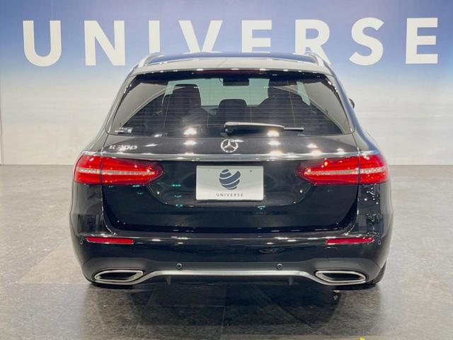 Eクラスステーションワゴン E300 ステーションワゴンアバンギャルド スポーツ レザーエクスクルーシブPKG レーダーセーフティPKG 360°カメラ LEDヘッドランプ/ハイビームアシスト 全席シートヒーター 12.3インチナビ フルセグTV 黒革シート パワーバックドア(15枚目)