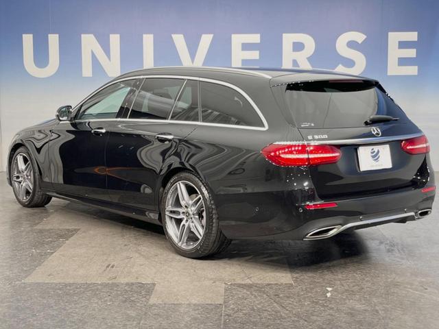 Eクラスステーションワゴン E300 ステーションワゴンアバンギャルド スポーツ レザーエクスクルーシブPKG レーダーセーフティPKG 360°カメラ LEDヘッドランプ/ハイビームアシスト 全席シートヒーター 12.3インチナビ フルセグTV 黒革シート パワーバックドア(17枚目)