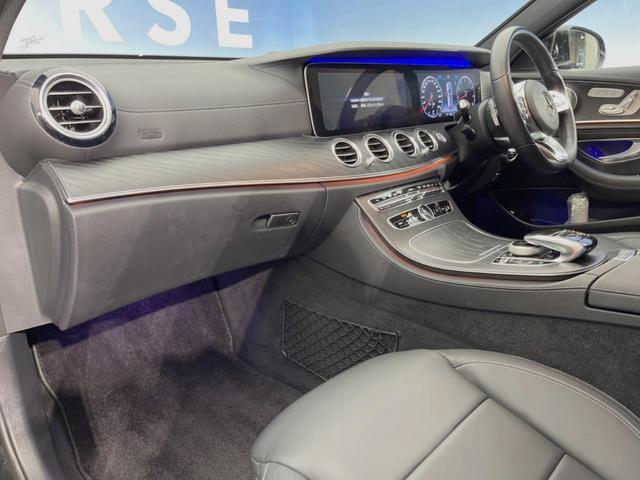 Eクラスステーションワゴン E300 ステーションワゴンアバンギャルド スポーツ レザーエクスクルーシブPKG レーダーセーフティPKG 360°カメラ LEDヘッドランプ/ハイビームアシスト 全席シートヒーター 12.3インチナビ フルセグTV 黒革シート パワーバックドア(23枚目)