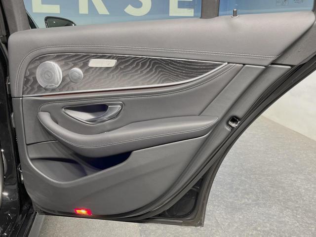 Eクラスステーションワゴン E300 ステーションワゴンアバンギャルド スポーツ レザーエクスクルーシブPKG レーダーセーフティPKG 360°カメラ LEDヘッドランプ/ハイビームアシスト 全席シートヒーター 12.3インチナビ フルセグTV 黒革シート パワーバックドア(35枚目)