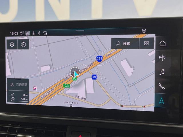 Ａ５スポーツバック ３５ＴＤＩ　Ｓライン　パークアシストＰＫＧ　アダプティブクルーズ　マトリクスＬＥＤライト　カープレイ　純正ナビ　３６０度カメラ　バーチャルコックピット　電動リアゲート　ハーフレザーシート　パワーシート　シートヒーター（5枚目）