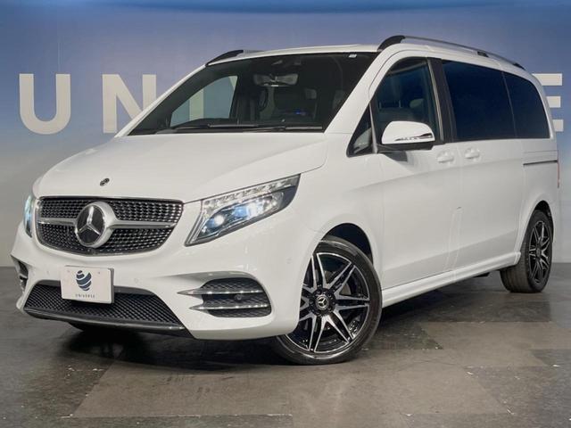 Vクラス V220d アバンギャルド AMGラインパッケージ レーダーセーフティPKG パワースライドドア 電動リアゲート 純正ナビ TV 360度カメラ リアモニター DVD再生 シートヒーター/パワーシート 革シート 純正19インチAW LEDヘッドライト(11枚目)