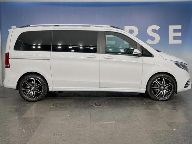 Vクラス V220d アバンギャルド AMGラインパッケージ レーダーセーフティPKG パワースライドドア 電動リアゲート 純正ナビ TV 360度カメラ リアモニター DVD再生 シートヒーター/パワーシート 革シート 純正19インチAW LEDヘッドライト(19枚目)