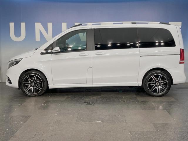 Vクラス V220d アバンギャルド AMGラインパッケージ レーダーセーフティPKG パワースライドドア 電動リアゲート 純正ナビ TV 360度カメラ リアモニター DVD再生 シートヒーター/パワーシート 革シート 純正19インチAW LEDヘッドライト(31枚目)