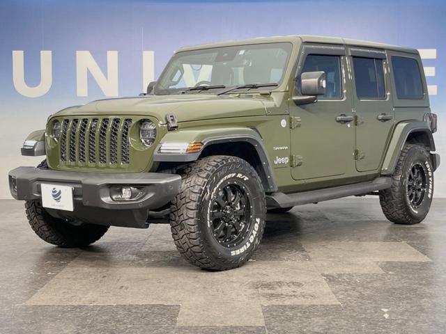 ジープ・ラングラーアンリミテッド サハラ　４ＷＤ　レーダークルーズ　ＡＬＰＩＮＥサウンド　カープレイ　純正ナビ　フロント／サイド／リアカメラ　前席シートヒーター　刺繍入り黒革シート　ハイビームアシスト　ＨＩＤヘッドライト／ＬＥＤフォグランプ（52枚目）