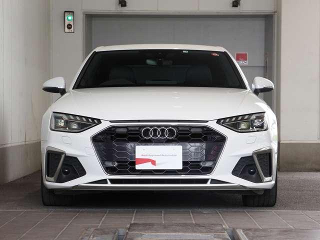 ３５ＴＦＳＩ　Ｓライン　Ｓ－Ｌｉｎｅ　ＰＫＧ　ハイビームアシスト　マトリクスＬＥＤ　ＡＣＣ　アウディプレセンスサイドアシスト　パークアシスト　ＣａｒＰｌａｙ　ハーフレザーシート　禁煙車　レーンキープアシスト　全周囲カメラ(4枚目)