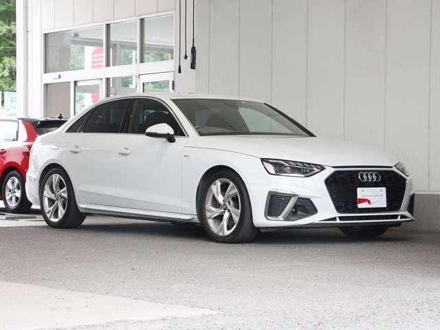 Ａ４ ３５ＴＦＳＩ　Ｓライン　Ｓ－Ｌｉｎｅ　ＰＫＧ　ハイビームアシスト　マトリクスＬＥＤ　ＡＣＣ　アウディプレセンスサイドアシスト　パークアシスト　ＣａｒＰｌａｙ　ハーフレザーシート　禁煙車　レーンキープアシスト　全周囲カメラ（9枚目）