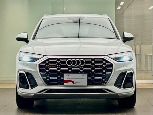 ＳＱ５ 　４ＷＤ　禁煙車　ワンオーナー　プライバシーガラス　衝突被害軽減ブレーキ　アダプティブクルーズコントロール　レーンキープアシスト　パーキングアシスト　障害物センサー　全周囲カメラ　メモリーナビ　ＥＴＣ（2枚目）