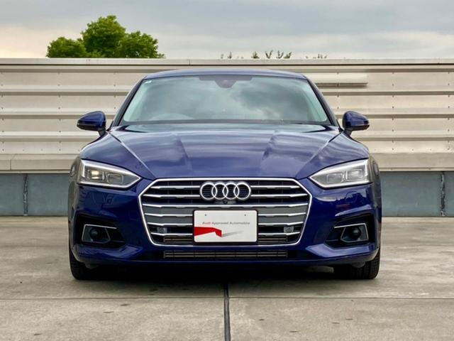 Ａ５スポーツバック ４０ＴＦＳＩスポーツ　過給器設定モデル　ＬＥＤヘッドライト　１８インチ純正アルミホイール　レザー巻きステアリング　クルーズコントロール　パドルシフト　バーチャルコックピット　シートヒーター付き３ゾーンオートエアコン（2枚目）