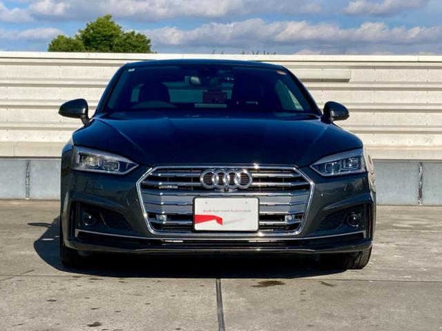 A5 2.0TFSIクワトロ スポーツ Sラインパッケージ 4WD 認定中古車 サンルーフ アシスタンスパッケージ バーチャルコックピット LED アルミホイール スマートキー シートヒーター フルセグ DVD CD ETC(3枚目)