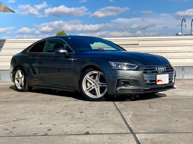 A5 2.0TFSIクワトロ スポーツ Sラインパッケージ 4WD 認定中古車 サンルーフ アシスタンスパッケージ バーチャルコックピット LED アルミホイール スマートキー シートヒーター フルセグ DVD CD ETC(4枚目)