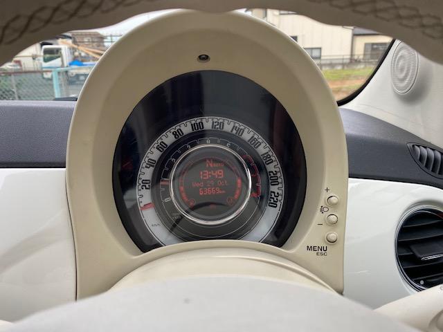 500 1.2 ポップ オートエアコン ETC 社外アルミホイル エアバック アイドリングストップ(20枚目)