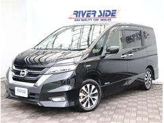 セレナ ハイウェイスター 純正9型ナビ フルセグ BT ブルーレイ フリップダウン ETC アラウンドビューモニター LEDライト 両側電動スライド インテリキー 16AW エマブレ クルコン 車線逸脱警告 コーナーセンサー 中古車画像
