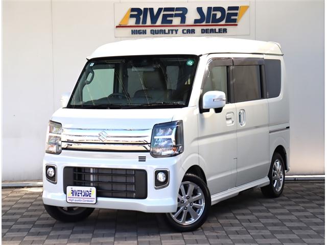 エブリイワゴン(スズキ) ＰＺターボスペシャル　レーダーブレーキサポート　両側電動スライド　ＬＥＤヘッドライト　ドラレコ　Aftermarketメモリーナビ　フルセグ　バックカメラ　Ｂｌｕｅｔｏｏｔｈ接続　ＥＴＣ　スマートキー　１４インチＡＷ 中古車画像