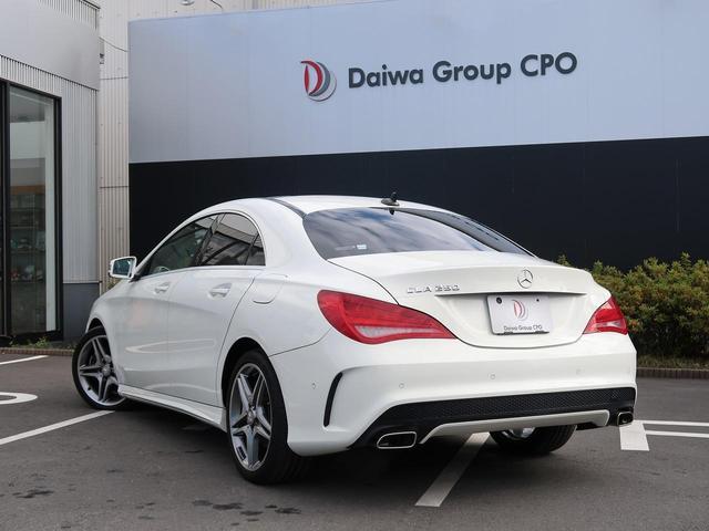 CLA250 ワンオーナー ガラスサンルーフ 走行14000km 純正ナビゲーション TV バックカメラ アダプティブクルーズコントロール 18インチアルミホイール(6枚目)